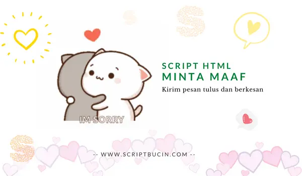 script html minta maaf